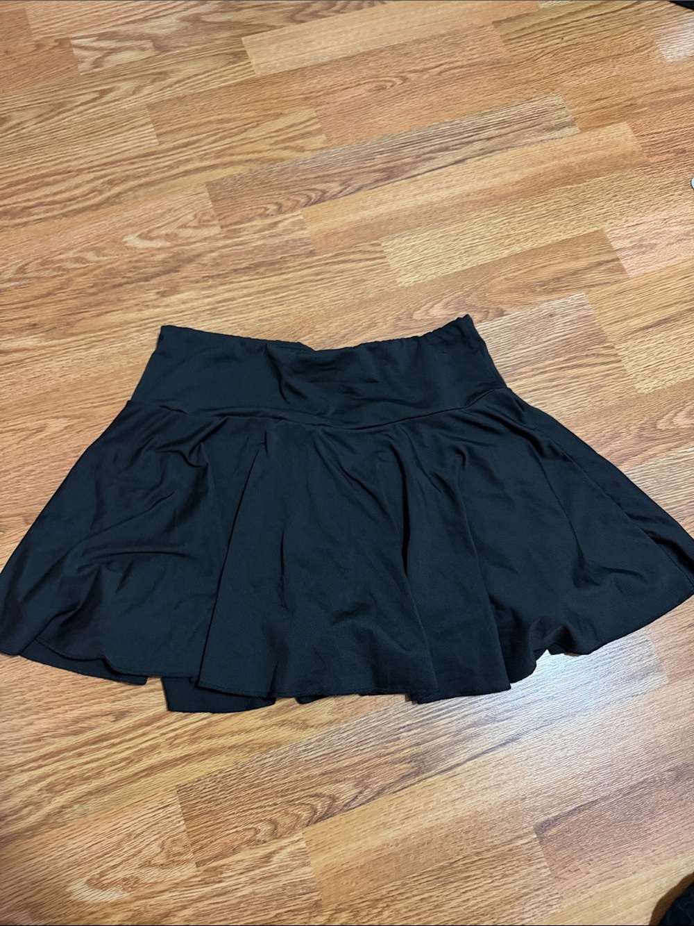 Women's Black Flared Skirt